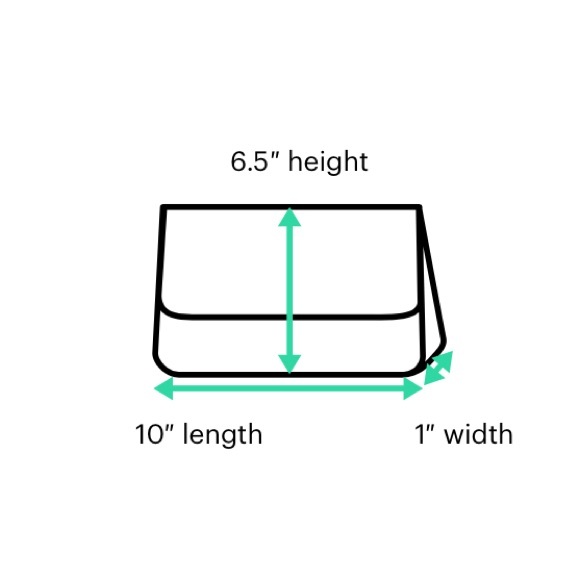 Elim & Paul Wristlet in Black with Magnetic Front Closure EUC - Picture 4 of 7